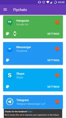 Flychat android App screenshot 8